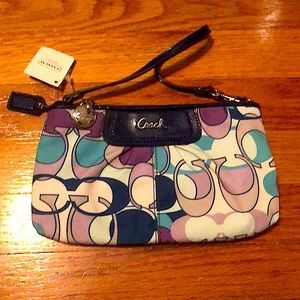 Coach Kyra Scarf Large Wristlet